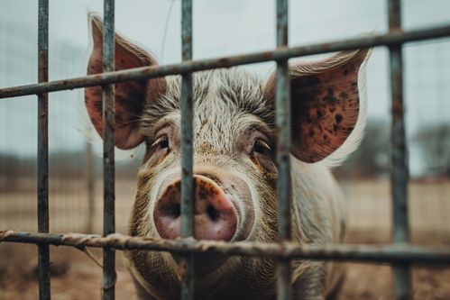 香猪畜牧养殖摄影的艺术与实录 田园牧歌中的点滴光影